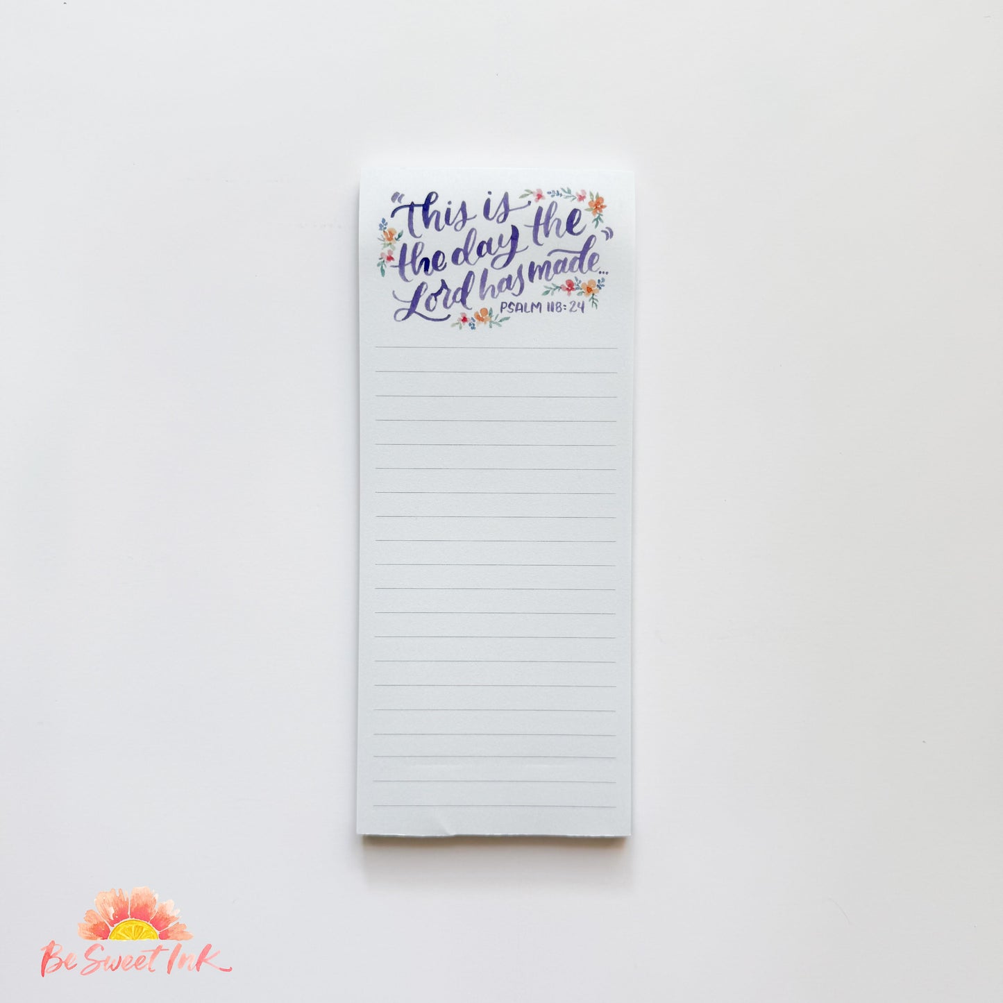 This is the Day Lined Notepad