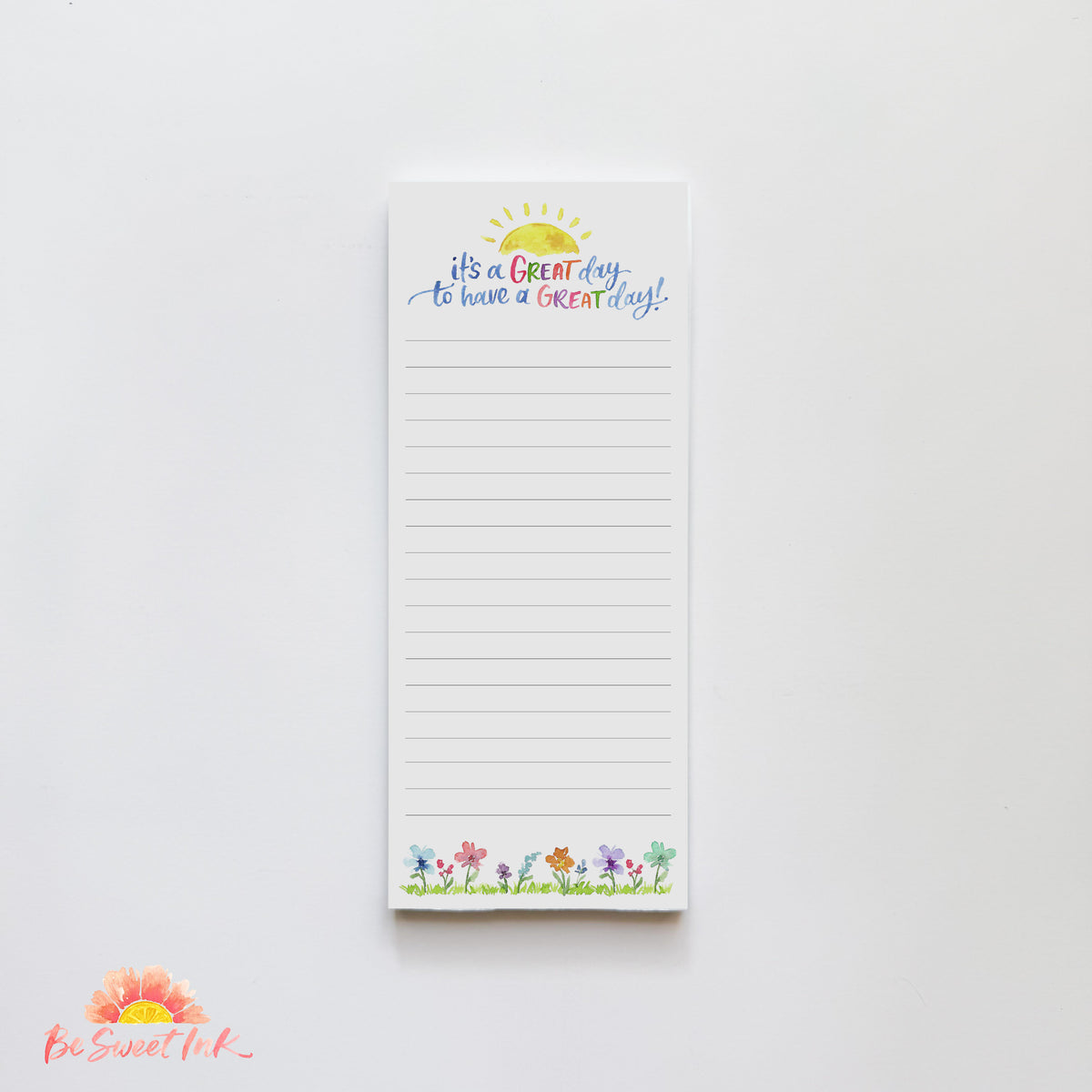 Great Day Lined Notepad