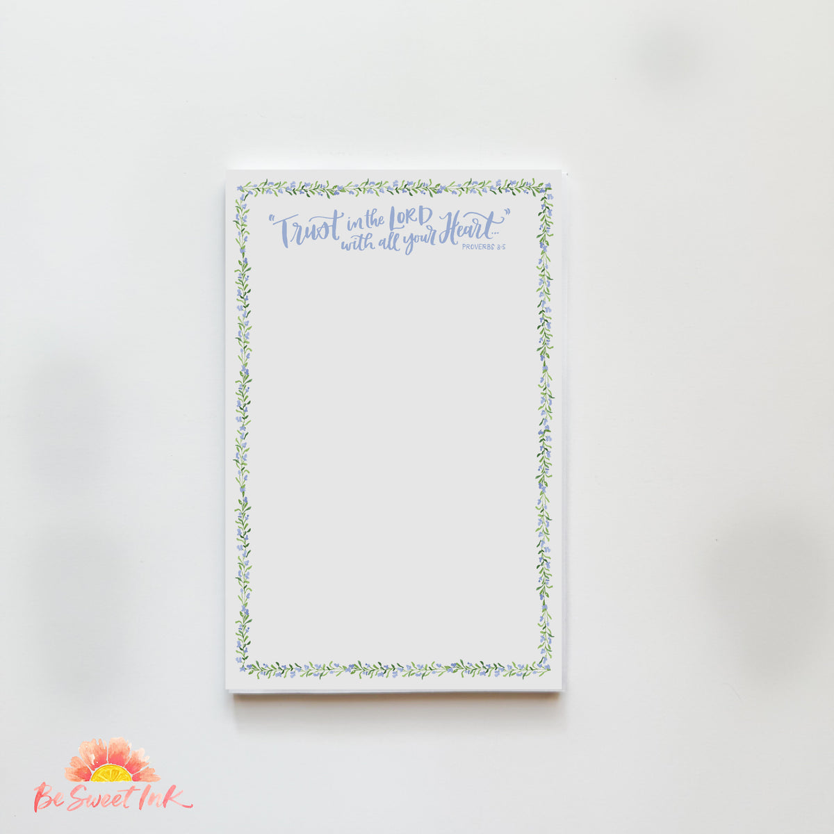 Trust in the Lord Notepad