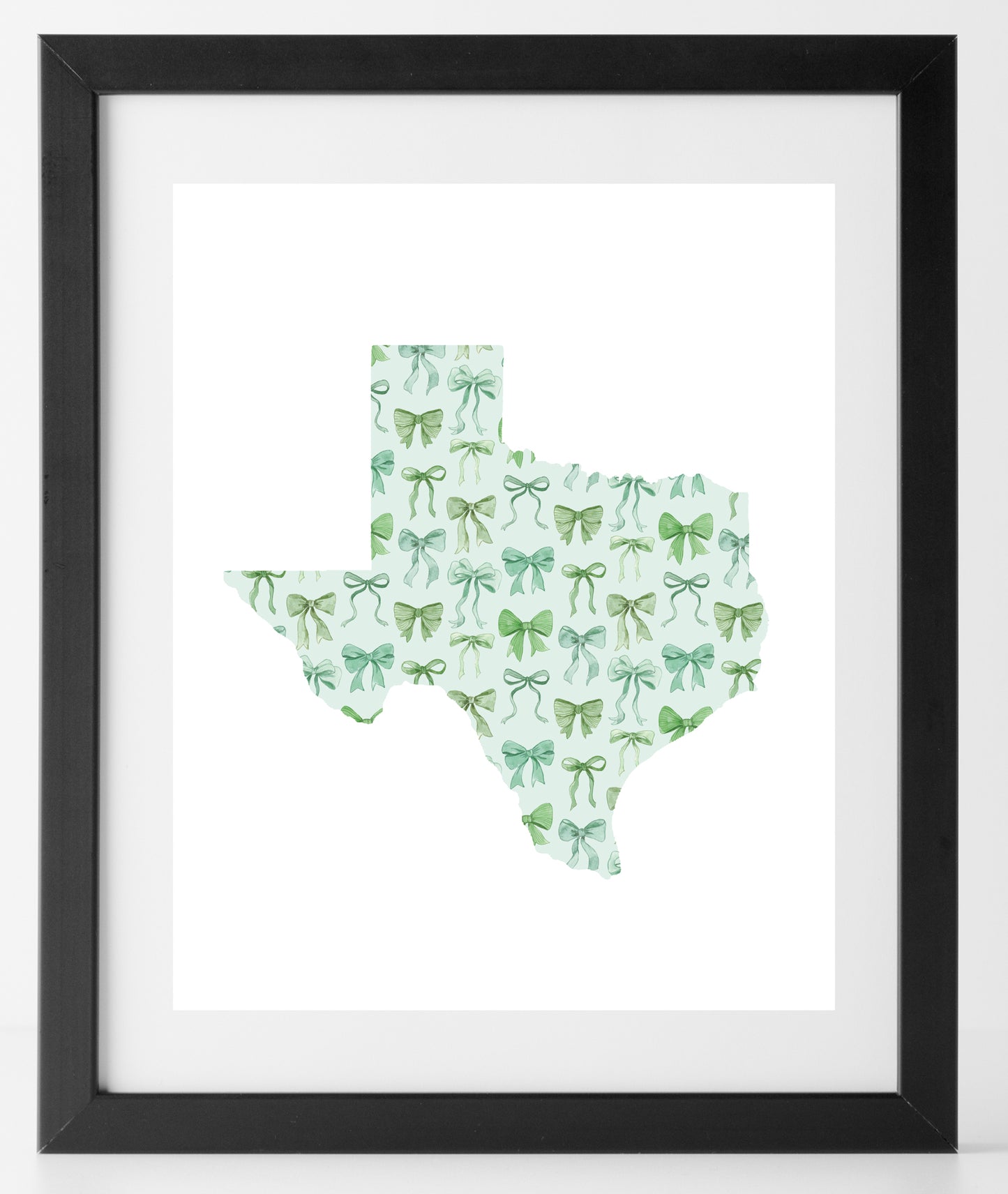 Texas Bow Print - Kerr County Flood Relief Fundraiser