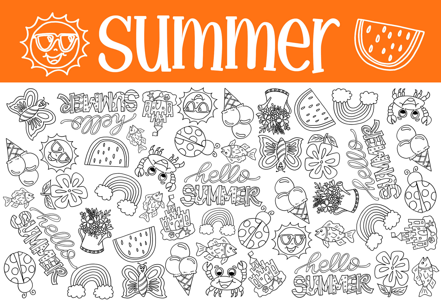 Coloring Banners