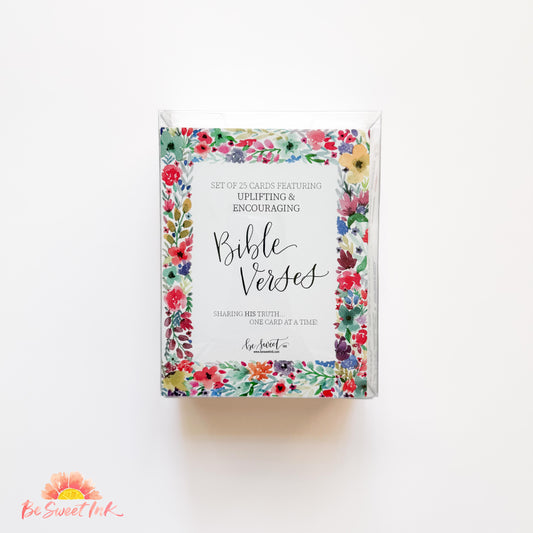 Bible Verse Card Set of 25