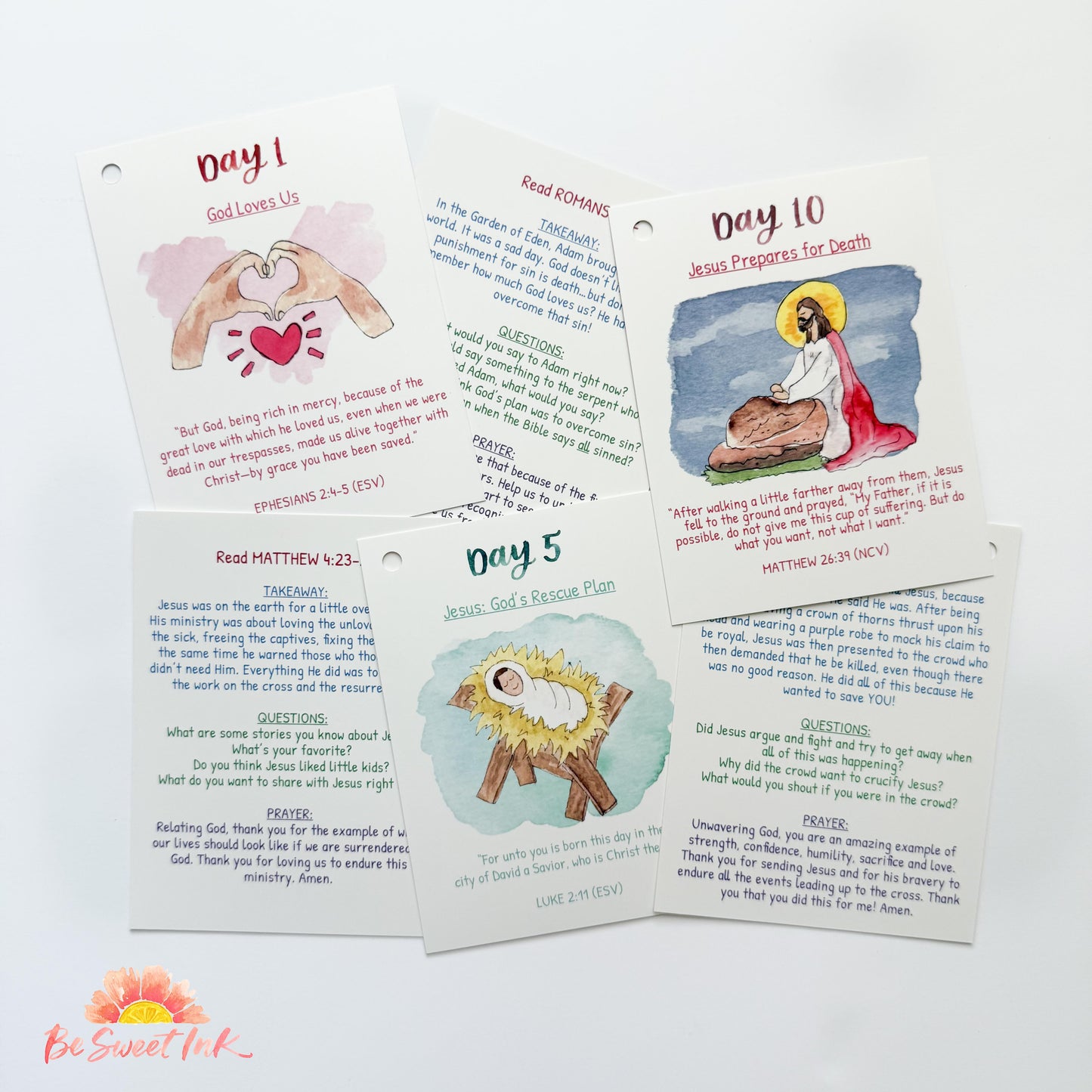 He is Risen Devotional Cards