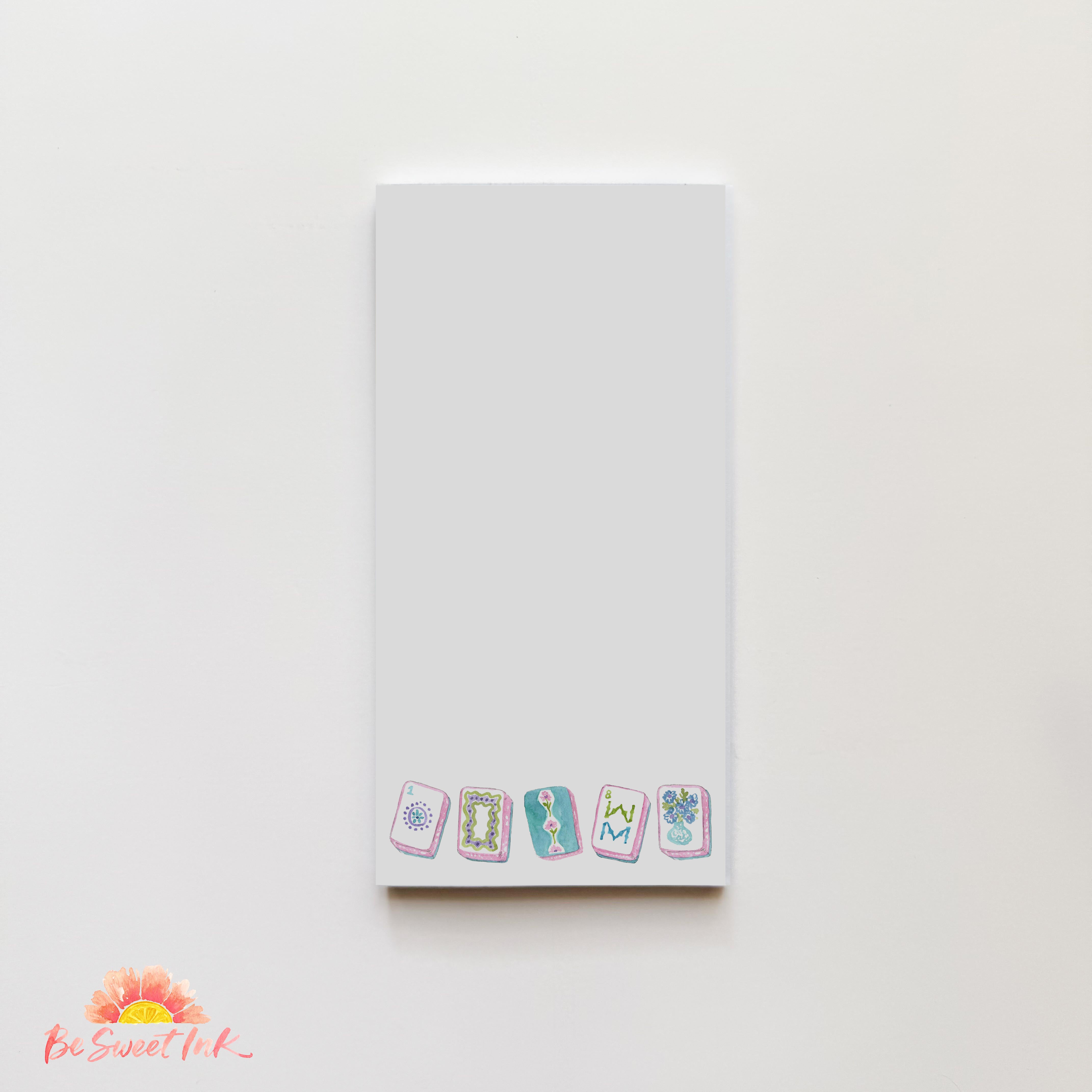 Mahjong Notepad Mahjong Notepad – BeSweetInk