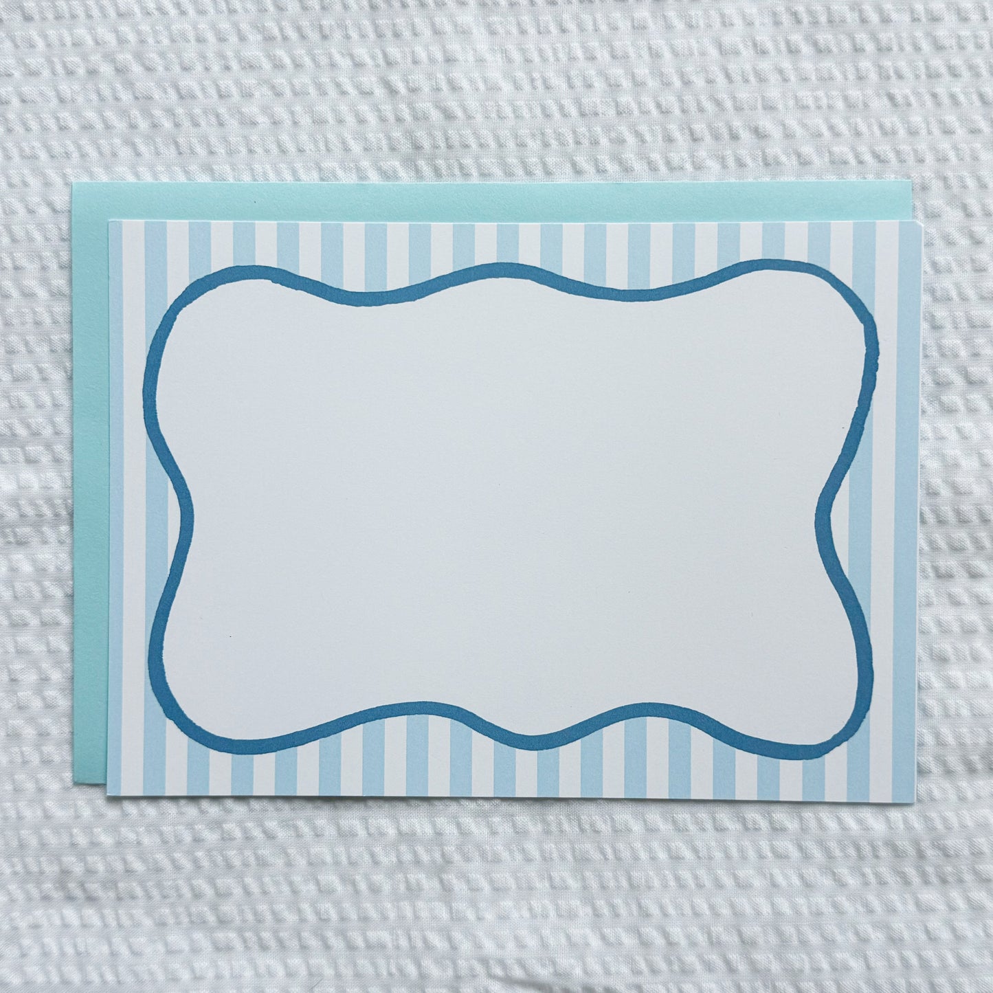 Custom Colorful Wave Stationery