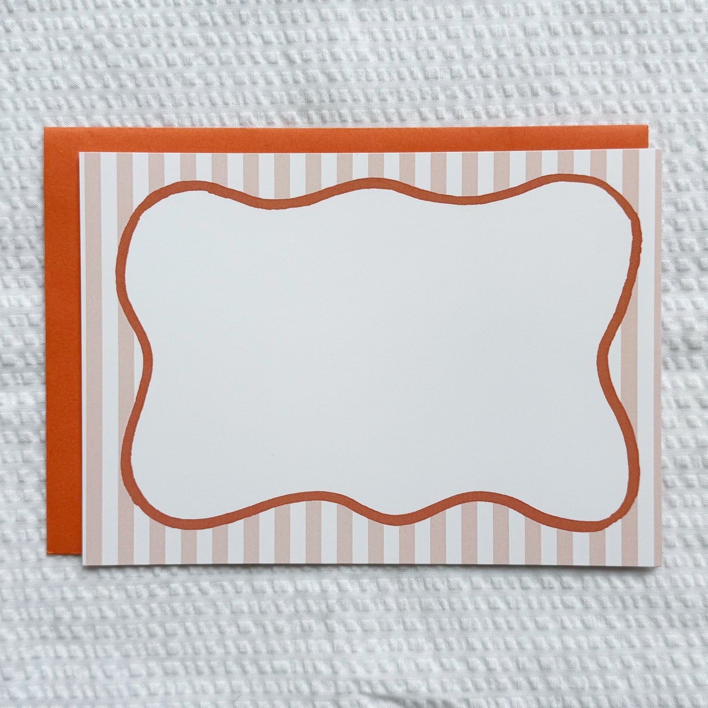 Custom Colorful Wave Stationery