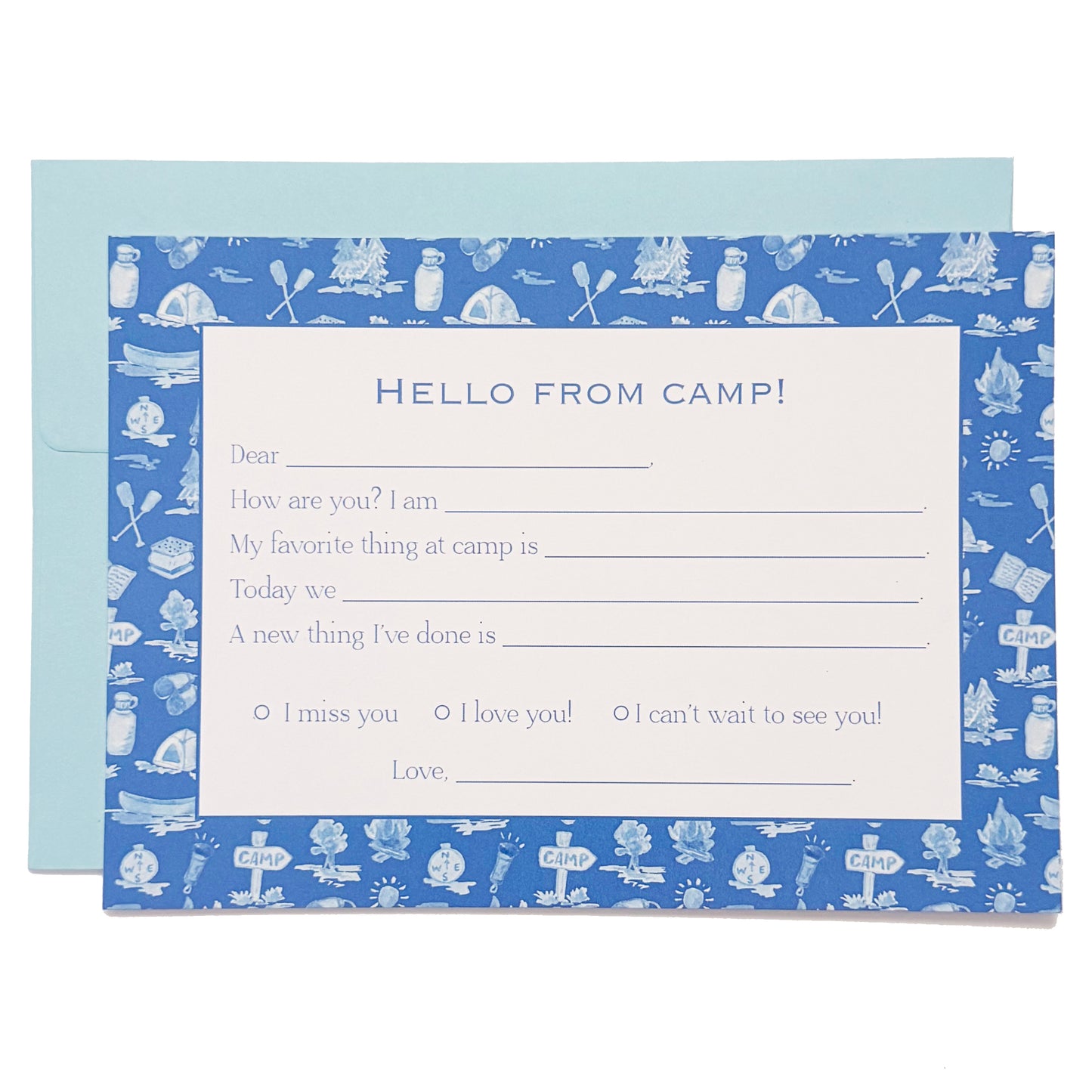 Camp Stationery