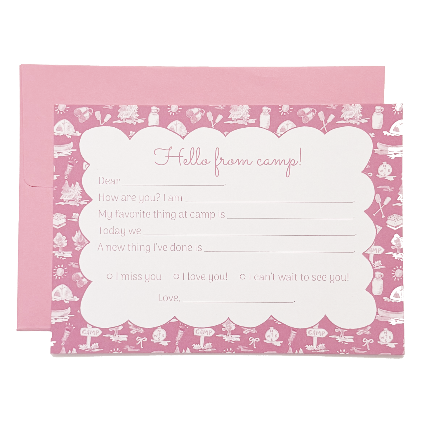 Camp Stationery