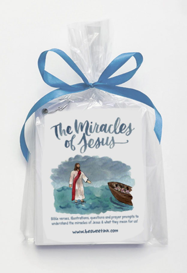 Jesus Miracles Devotional Cards