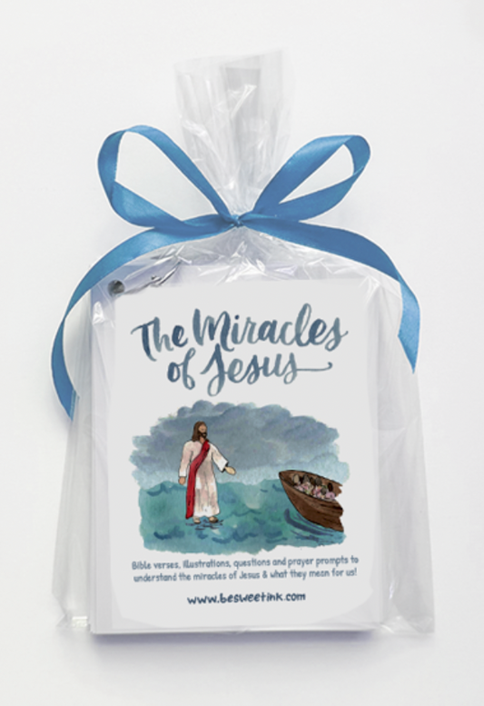 Jesus Miracles Devotional Cards